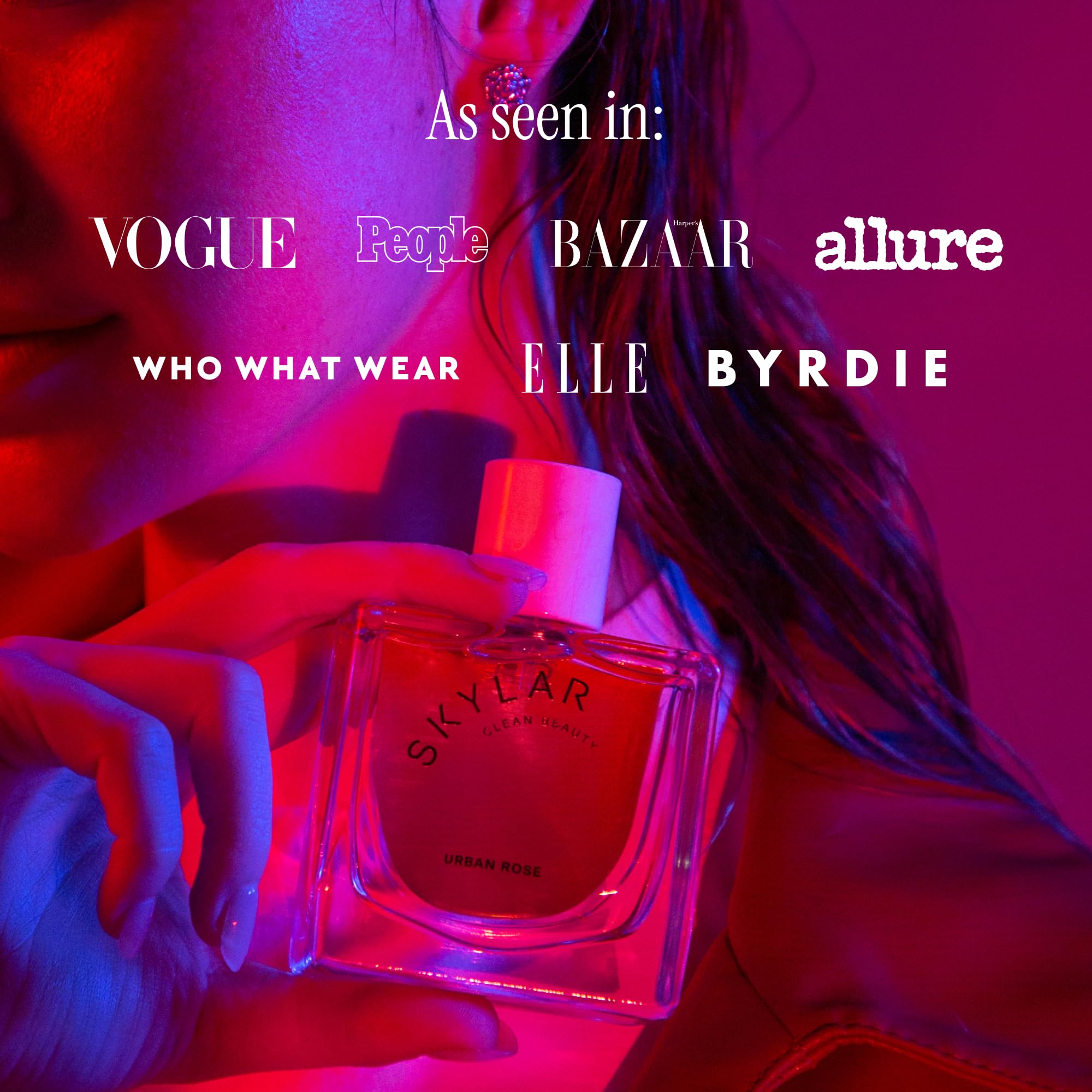 Quality Skylar Urban Rose Eau de Parfum - Hypoallergenic & Clean Perfume for Women & Men, Vegan & Safe for Sensitive Skin - Spicy Floral Perfume with Notes of Pink Pepper, Amber & Rosewood - 50mL /1.7 Fl oz