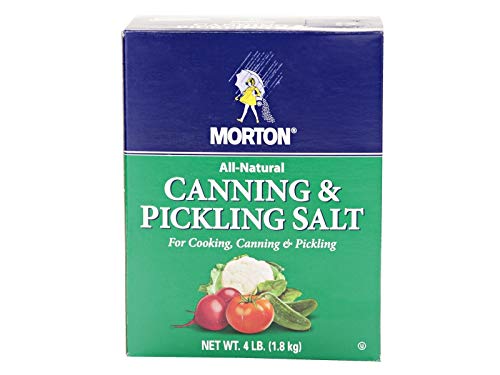 Quality Morton All Natural Canning & Pickling Salt, 4 lb. Box