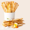 Premium Rustic Bakery Handmade Sourdough Flatbread Cracker Bites - Crackers for Cheese Platter, Snacking, or Charcuterie Crackers - Made in California - Pack of 4-6 Oz Bags