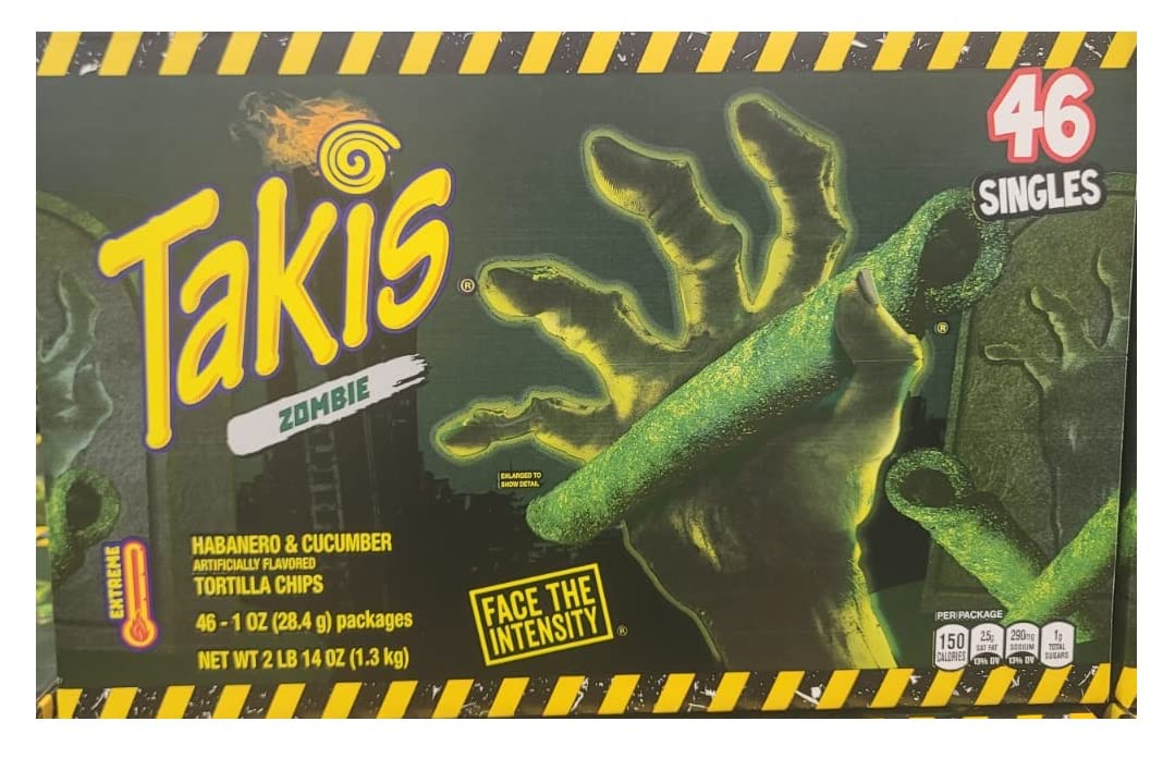 Quality Takis Zombies Habanero And Cucumber, 46 ct - Free Shipping Available