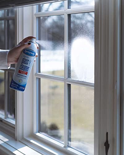 Quality Sprayway Glass Cleaner with Foaming Spray for a Streak-Free Shine