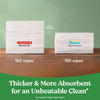 Premium Huggies natural care Unscented Sensitive flip top lid