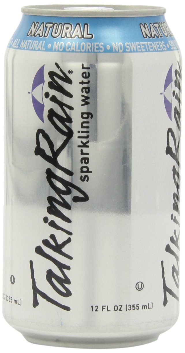 Premium TalkingRain Sparkling Water, 12-Ounce Cans (Pack of 24)
