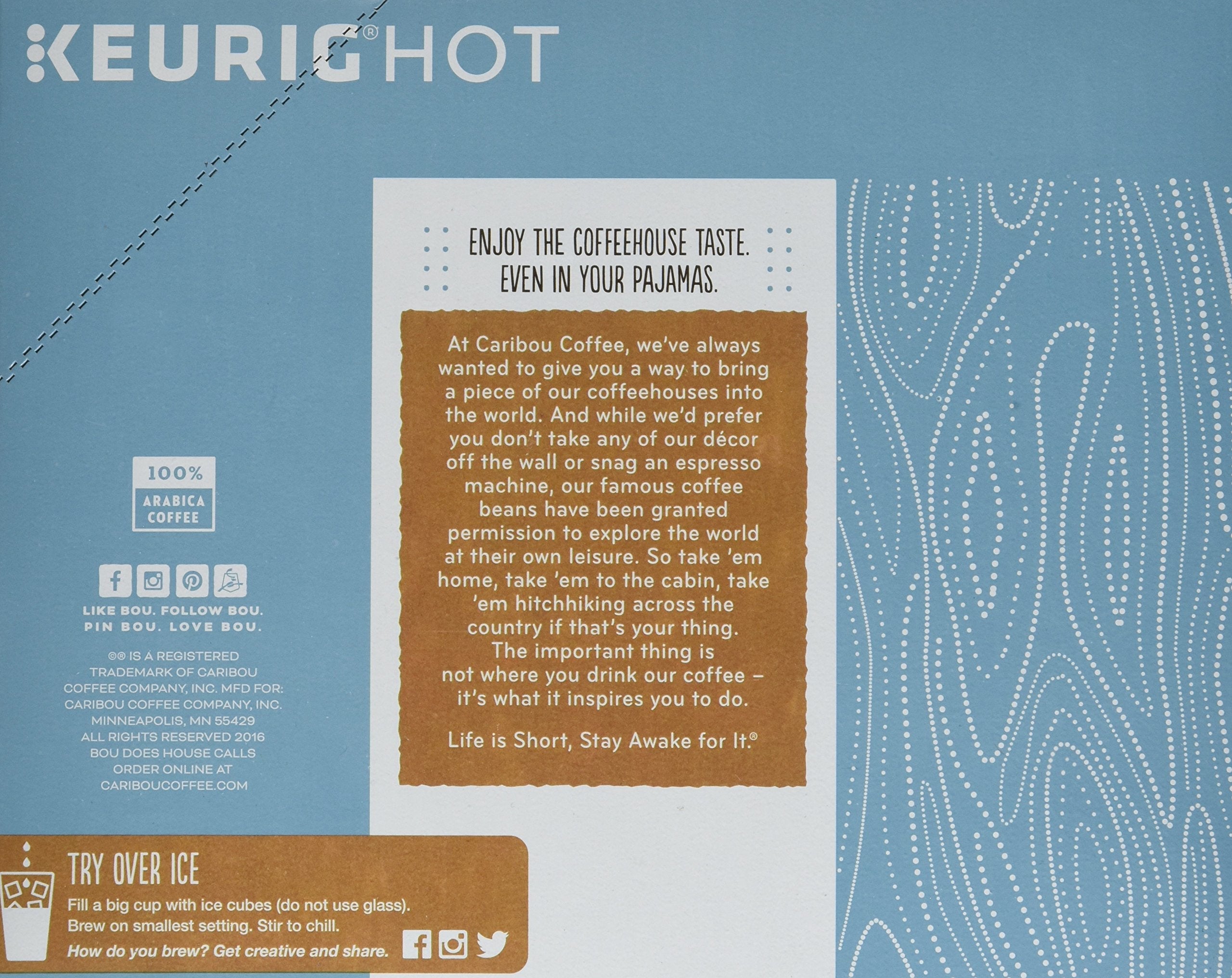 Premium Caribou Coffee K-Cups for Keurig Brewers, 24 Count - Shop Today