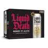 Quality Liquid Death Flavored Sparkling Water with Agave, Convicted Melon, 19.2 oz King Size Cans (8-Pack)