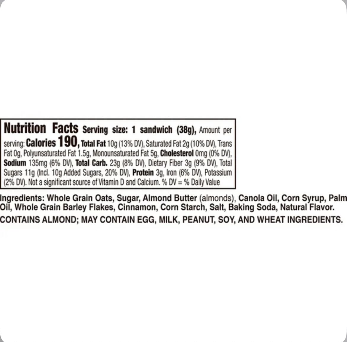 Quality Nature valley almond biscuits 30 ct (pack of 2) - Free Shipping Available