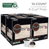 Premium Tully's Coffee French Dark Roast, K-Cup for Keurig Brewers