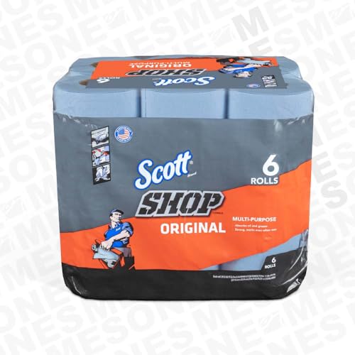 Quality Kimberly-Clark Scott Shop Towels Pop-Up Box, Blue - Best Price Guaranteed