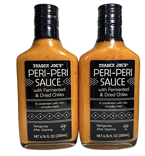 Organic Trader Joe's Peri-Peri Sauce with Fermented Dried Chilies (Pack of 2)