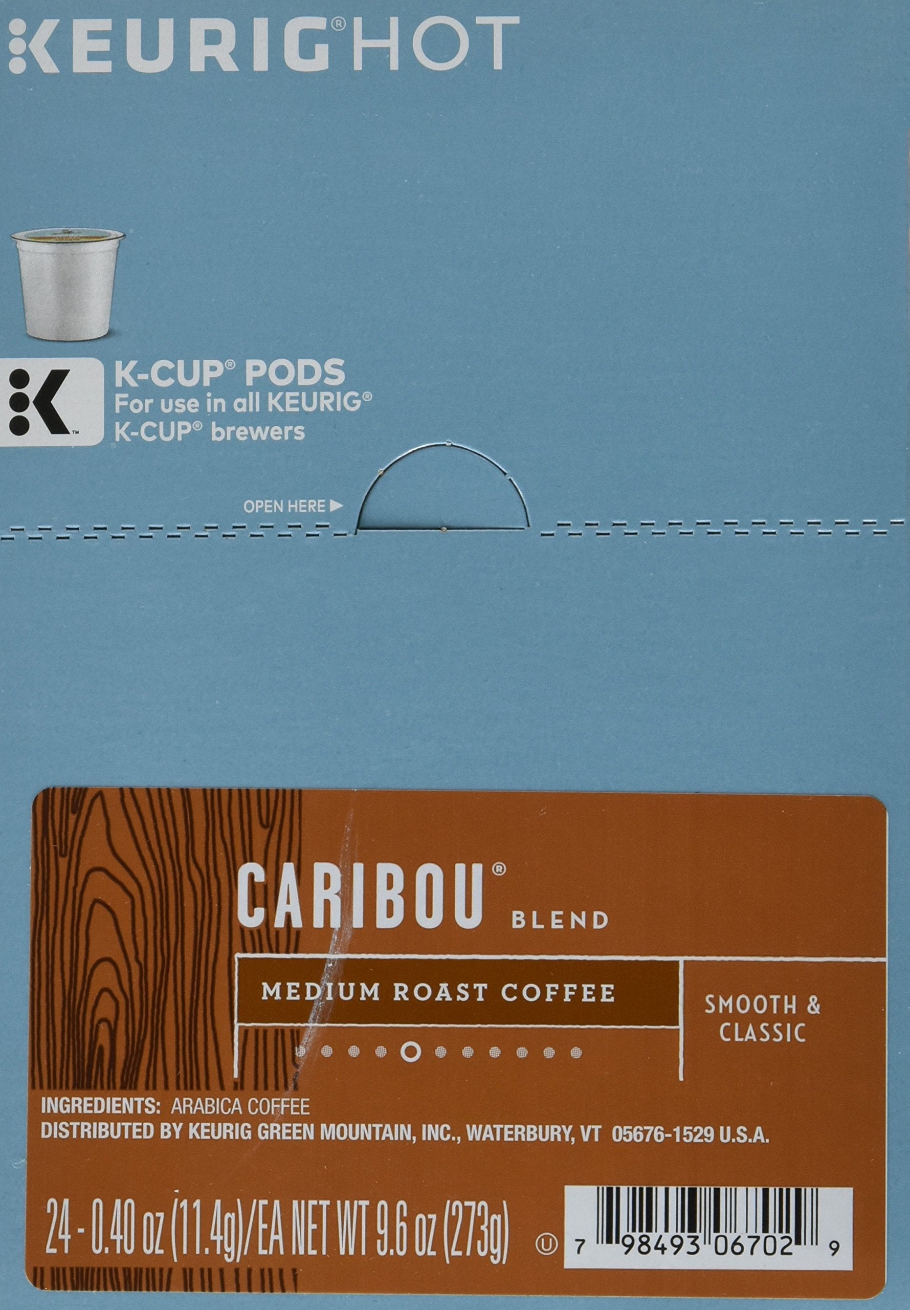 Premium Caribou Coffee K-Cups for Keurig Brewers, 24 Count - Shop Today