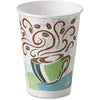 Quality Dixie PerfecTouch 12 oz. Insulated Paper Hot Coffee Cup by GP PRO (Georgia-Pacific), Coffee Haze, 5342CDSBP, 160 Cups Per Case, Coffee Haze Design