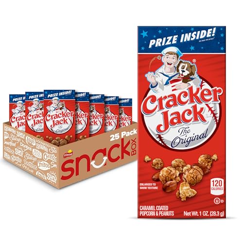 Quality Cracker Jack Original Caramel Coated Popcorn & Peanuts