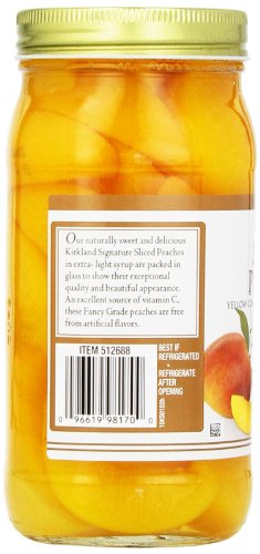 Quality Kirkland Sliced Peaches, 24 Ounce (Pack of 4) - Free Shipping Available