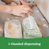 Premium Huggies natural care Unscented Sensitive flip top lid