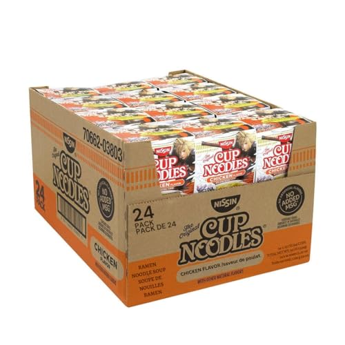 Quality Nissin Cup Noodles Ramen Noodle Soup, Chicken Flavor 2.25 Ounce (Pack of 30)
