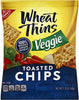 Quality Wheat Thins Veggie Toasted Chip - 1.75 oz. bag, 60 per case