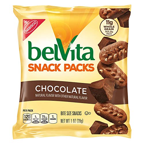 Premium Belvita Breakfast Biscuits Bite-Size Snack Variety Packs, 1 Oz, Pack Of 36 Packs