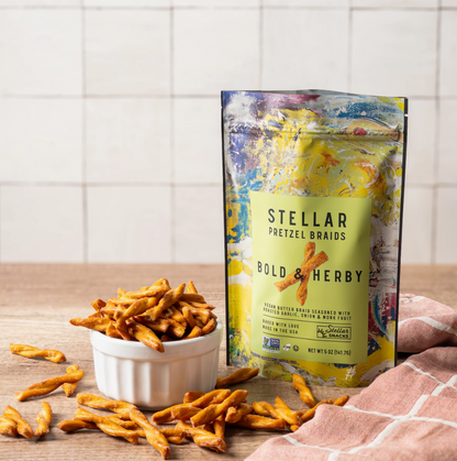 Stellar Pretzel Braids - Bold & Herby - 5oz (PACK OF 3)