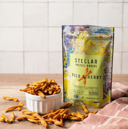 Stellar Pretzel Braids - Bold & Herby - 5oz (PACK OF 3)
