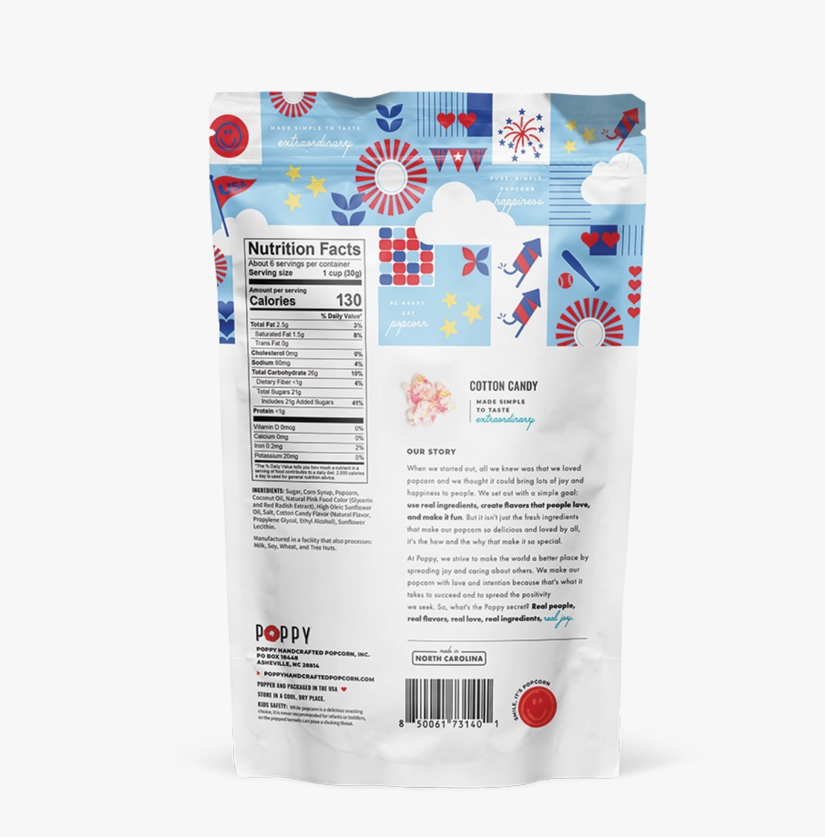 Cotton Candy Popcorn