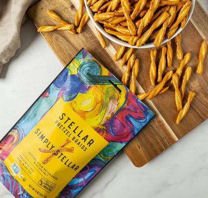 Stellar Pretzel Braids - Simply Stellar - 5oz (PACK OF 3)