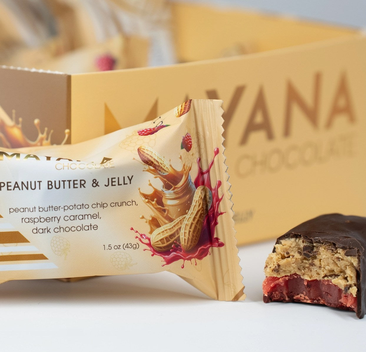 Peanut Butter Jelly Bar