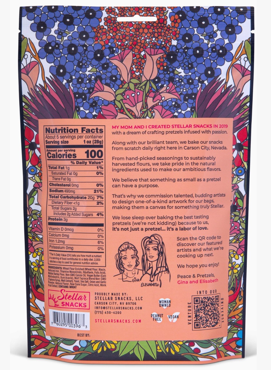 Stellar Pretzel Braids - Maui Monk - 5oz (PACK OF 3)