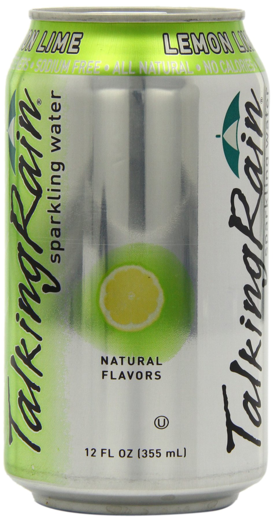 Premium TalkingRain Sparkling Water, 12-Ounce Cans (Pack of 24)