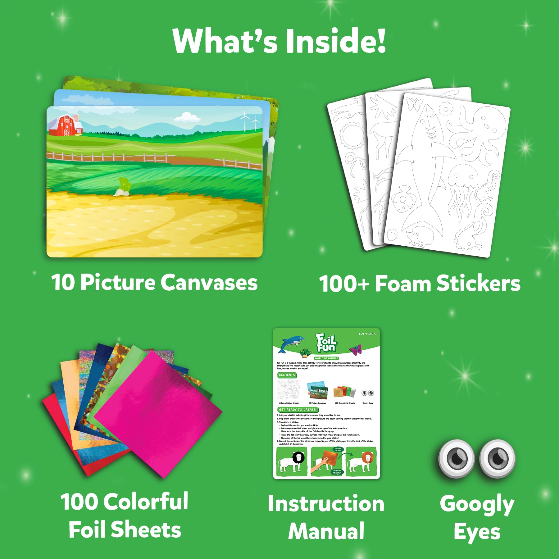 Quality Skillmatics Art & Craft Activity - Foil Fun, No Mess Art for Kids