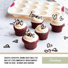 Quality Trudeau Confetti Multi Cavity - Muffin Pan - Limited Time Offer