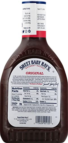 Premium Sweet Baby Ray's Barbecue Sauce (40 oz. bottle, 2 pk.) - 2 pack