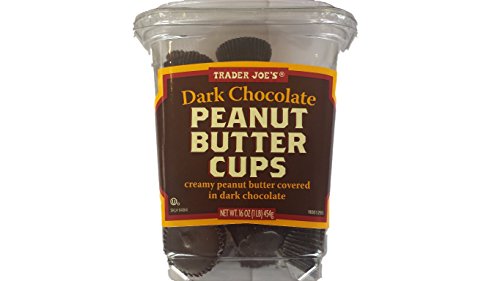 Organic Trader Joe's Dark Chocolate Peanut Butter Cups 16 oz