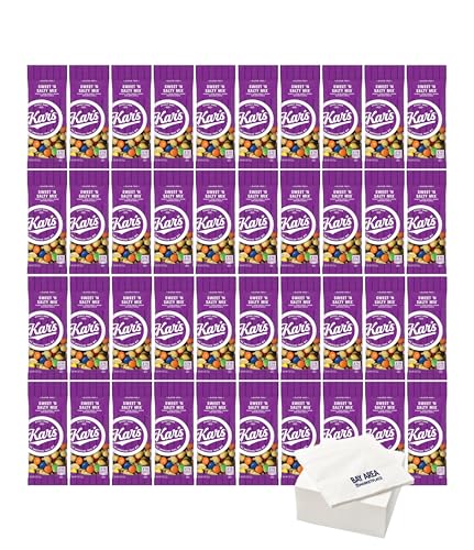 Quality Kar's Sweet and Salty Trail Mix, 2oz Pouches (Pack of 40)