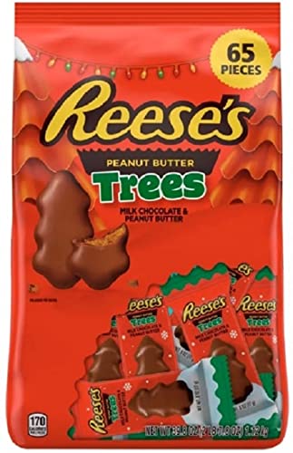 Premium REESE'S Holiday Peanut Butter Trees (39.8 oz., 65 ct.)