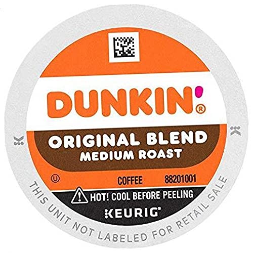 Quality Dunkin' Original Blend Medium Roast Coffee, 44 Keurig K-Cup Pods .2.pack 22 Count (Pack of 2)