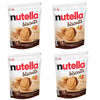 Quality Nutella Biscuits, Hazelnut Spread With Cocoa, cookie with a creamy heart of Nutella - 4-9.7 Oz Bags/Total Net WT 38.8 oz