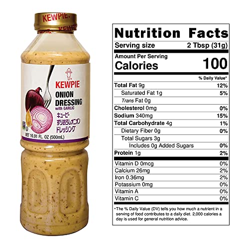 Premium Kewpie DEEP-ROASTED SESAME DRESSING (16.9OZ) - Best Price Guaranteed
