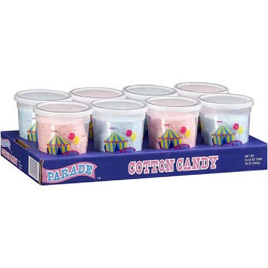 Quality Parade Cotton Candy - 8/2oz tubs - Buy Now & Save