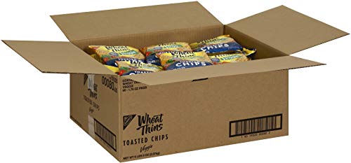 Quality Wheat Thins Veggie Toasted Chip - 1.75 oz. bag, 60 per case
