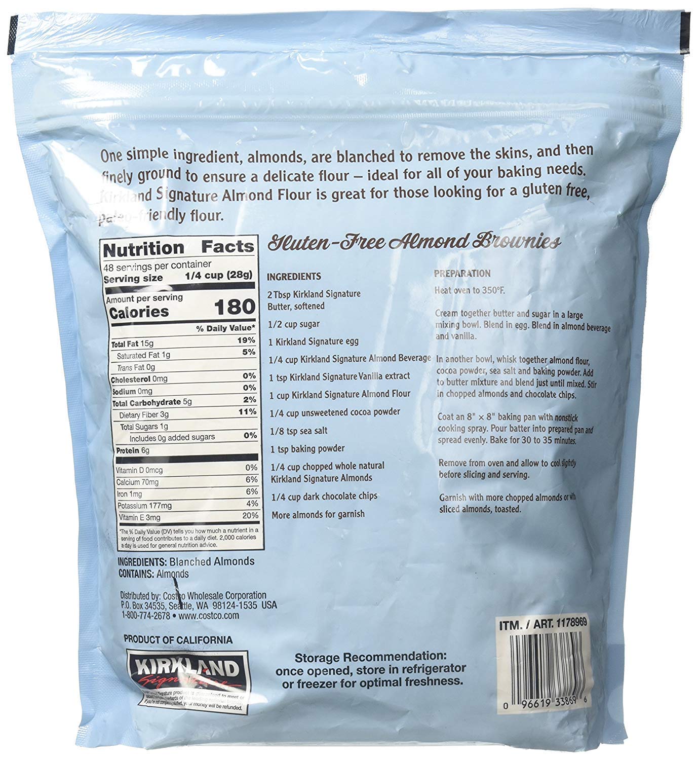 Quality Kirkland Signature FLOUR - Free Shipping Available
