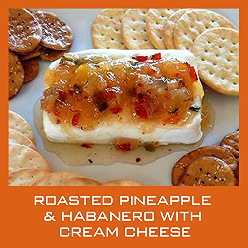 Premium Robert Rothschild Farm Roasted Pineapple & Habanero Gourmet Glaze and Finishing Sauce – Sweet and Spicy Marinade, Glaze or Dip