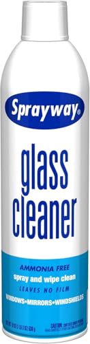 Quality Sprayway Glass Cleaner with Foaming Spray for a Streak-Free Shine