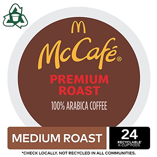 Quality McCafé Premium Roast, Single-Serve Keurig K-Cup Pods, Medium Roast Coffee Pods, 72 Count