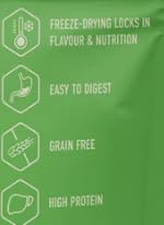 Nutri Bites Freeze Dried Beef Liver Dog & Cat Treats | Healthy Pet Training Treats or Food Topper | All Natural, Single Ingredient, High Protein | Premium Bulk Large Size Pack (27 OZ)