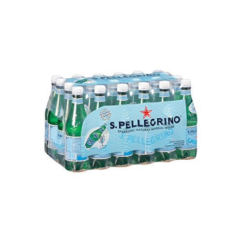 Premium S.Pellegrino Sparkling Natural Mineral Water 0.5 L bottles, 24 ct. A1
