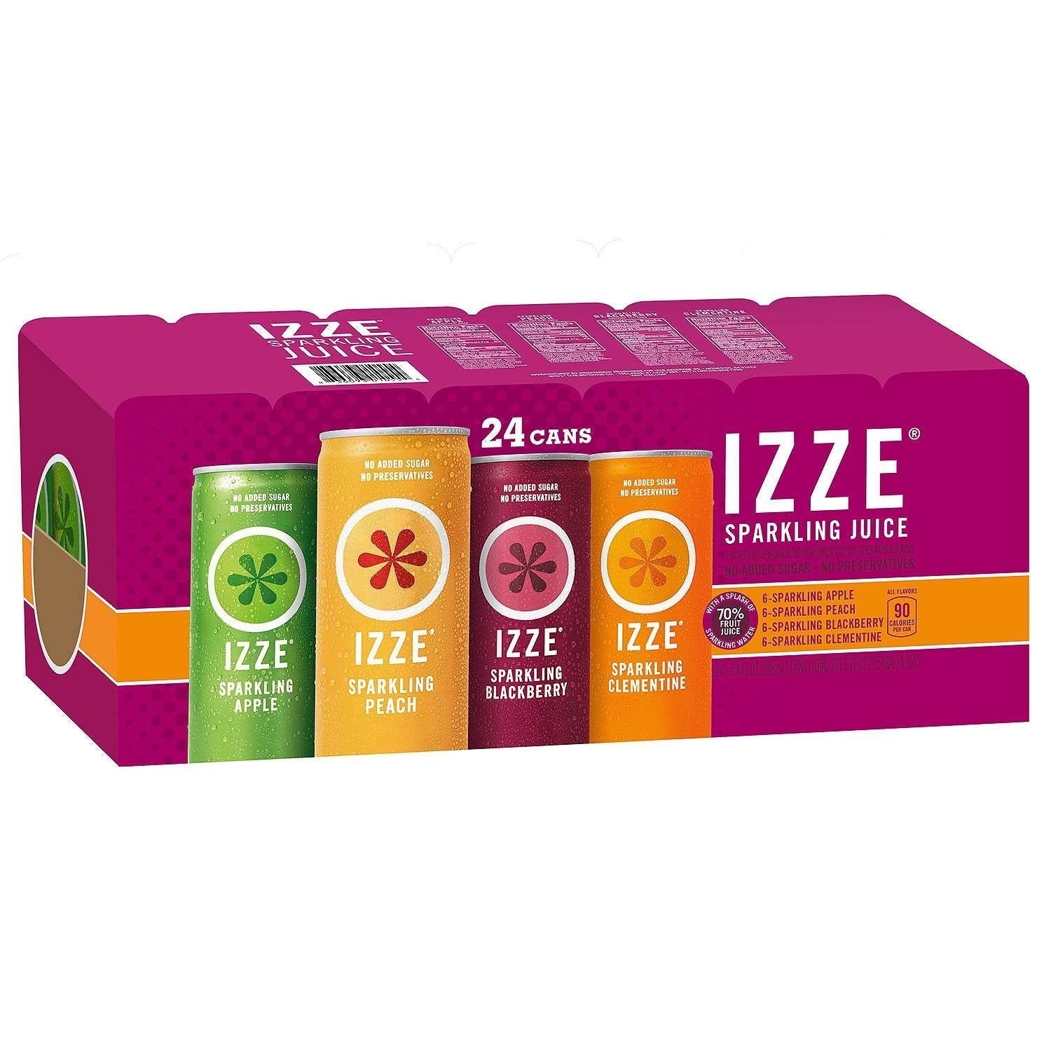 Quality IZZE SPARKLING JUICE VARIETY 24/8.4 OZ - Shop Today