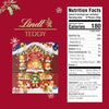Premium Lindt Holiday Teddy Bear Chocolate Candy Advent Calendar