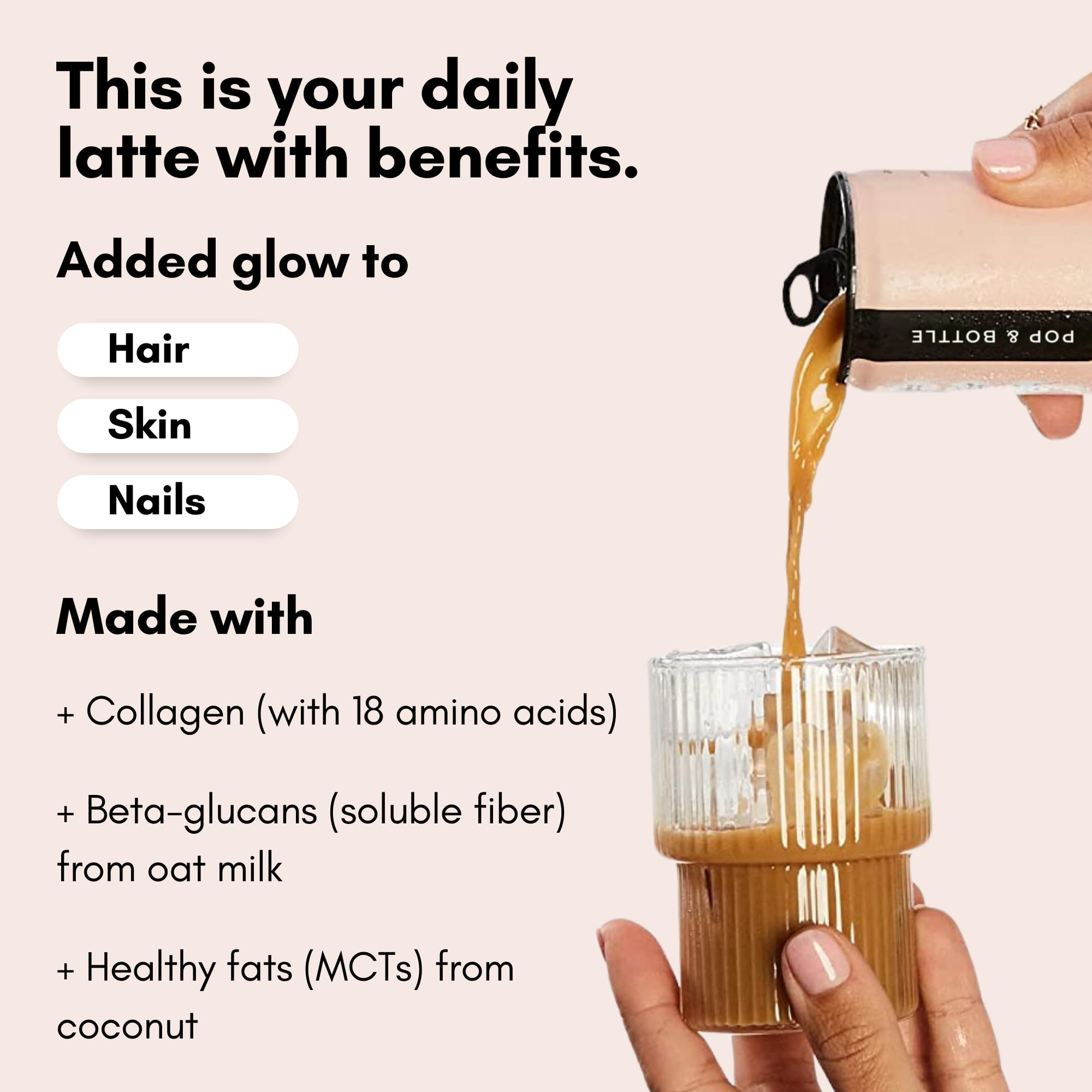 Quality Pop & Bottle Vanilla Oat Milk Latte Flavors - Free Shipping Available
