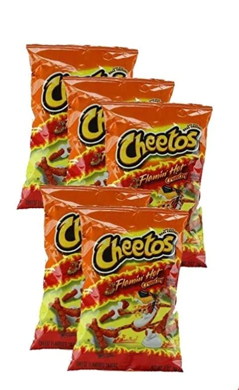Quality Cheetos Flamin' Hot Crunchy 2.0 oz (Pack of 5) - Best Price Guaranteed