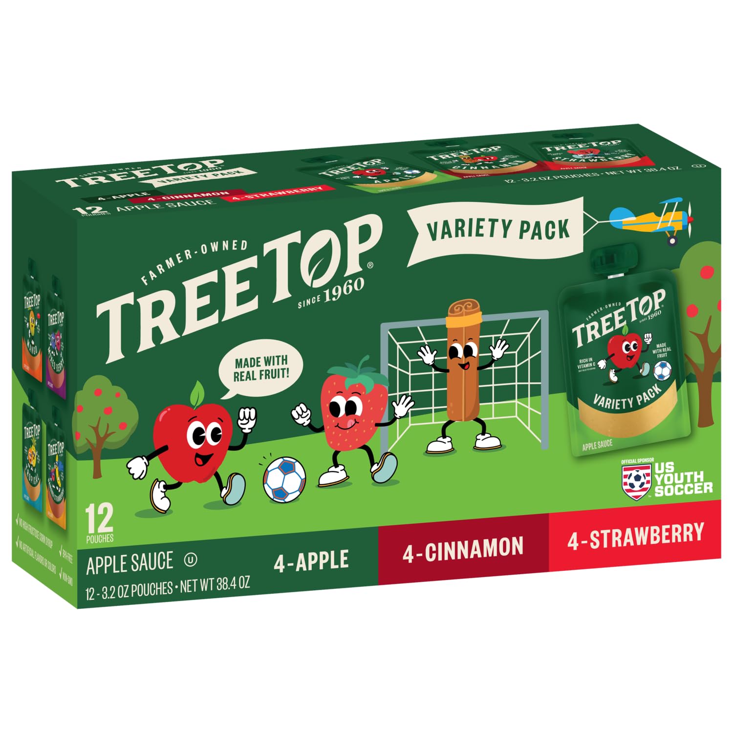 Quality TREE TOP APPLE SAUCE POUCHES, 3.2 OZ., 40 COUNT - Free Shipping Available